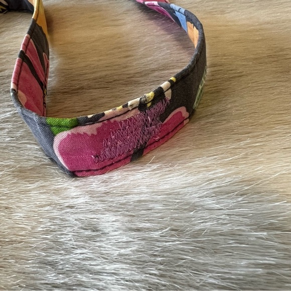 VERA BRADLEY Va Va Bloom 2012 Zip Hipster Crossbody Gray Pink Yellow Floral - Picture 13 of 17